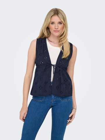 ONLY Bluse 'ONLASSISI' i blå