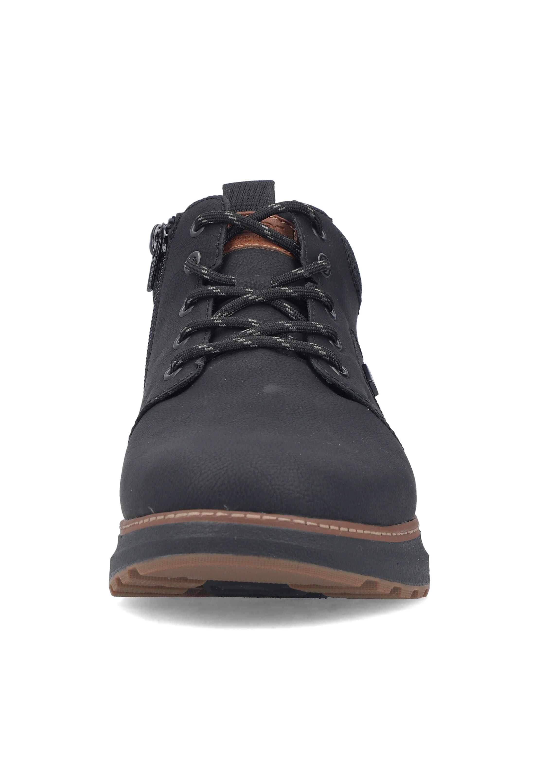 Chaussure à lacets Rieker en noir