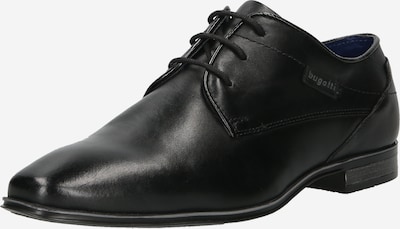 Pantofi cu șireturi bugatti pe negru, Vizualizare produs
