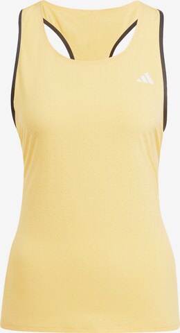 ADIDAS PERFORMANCE Sports Top ' Adizero ' in Orange: front