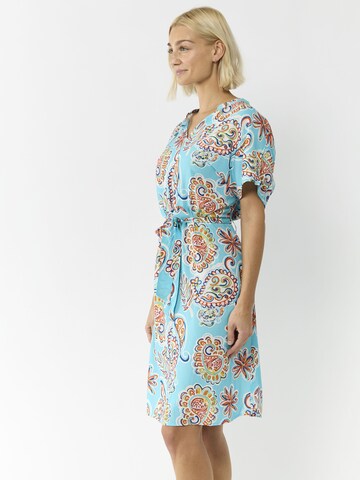 CODELLO Dress in Blue: front