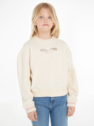 TOMMY HILFIGER Sweatshirt i beige: forside