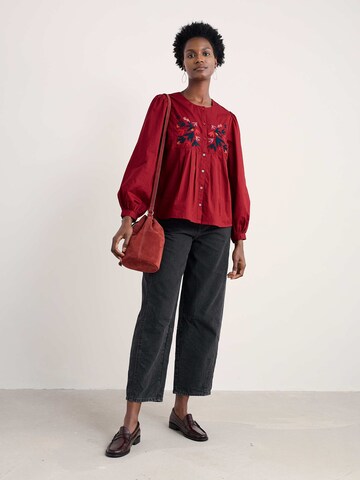 Seasalt Cornwall Bluse ' 'Thornapple' ' in Rot