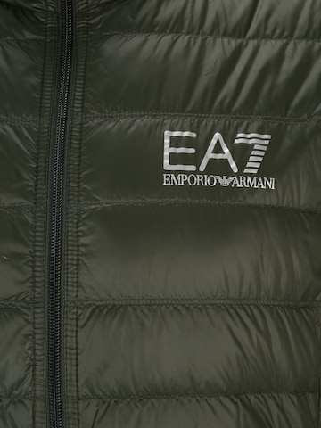 Giacca invernale di EA7 Emporio Armani in verde