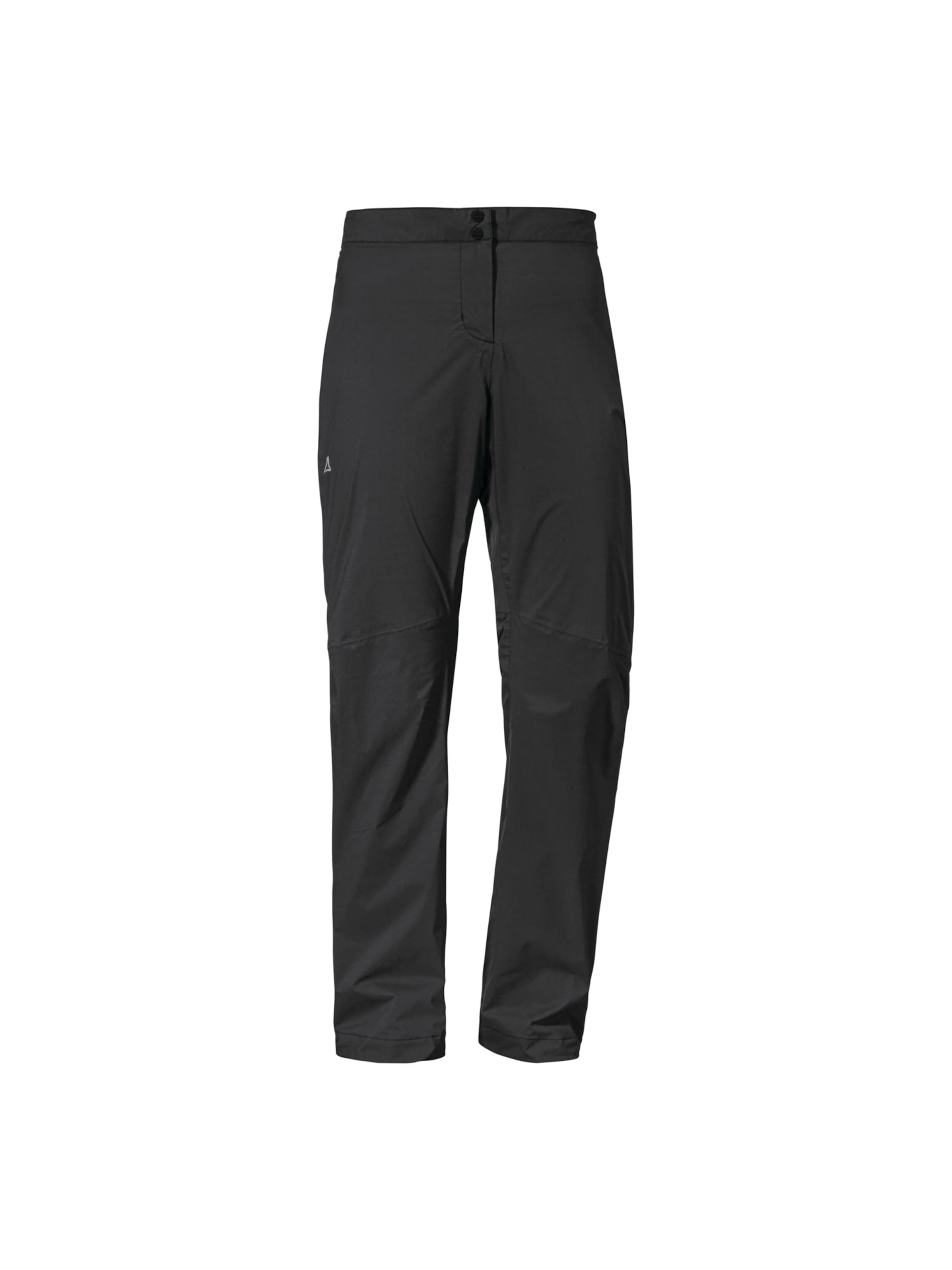 Schöffel Regular Outdoorbroek 'Tegelberg' in Zwart: voorkant