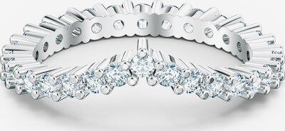 Swarovski Prsten 'Vittore Band' u srebro / prozirna, Pregled proizvoda