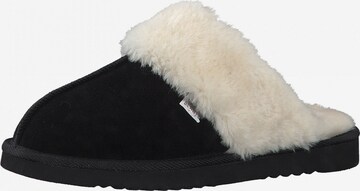 s.Oliver Slippers in Black: front