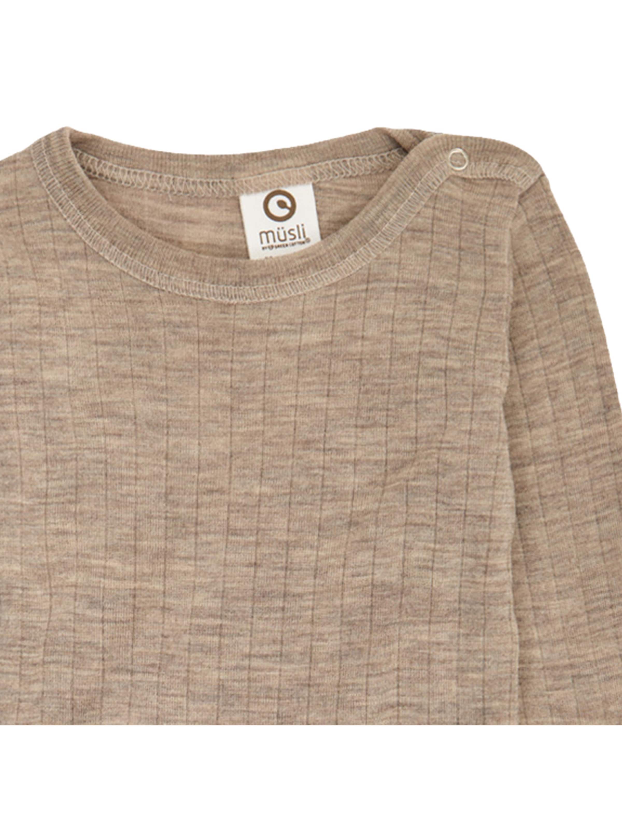 Müsli by GREEN COTTON - Macacão/Body em castanho