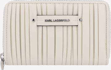 Portamonete 'Kushion ' di Karl Lagerfeld in beige: frontale