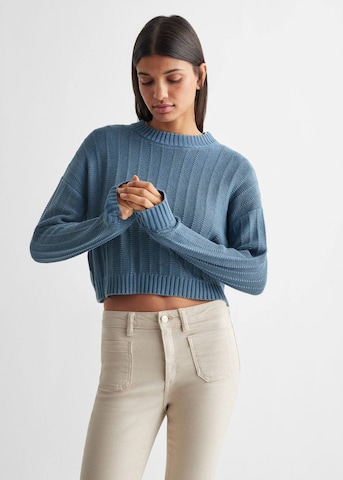 MANGO TEEN Pullover in Blau: predná strana