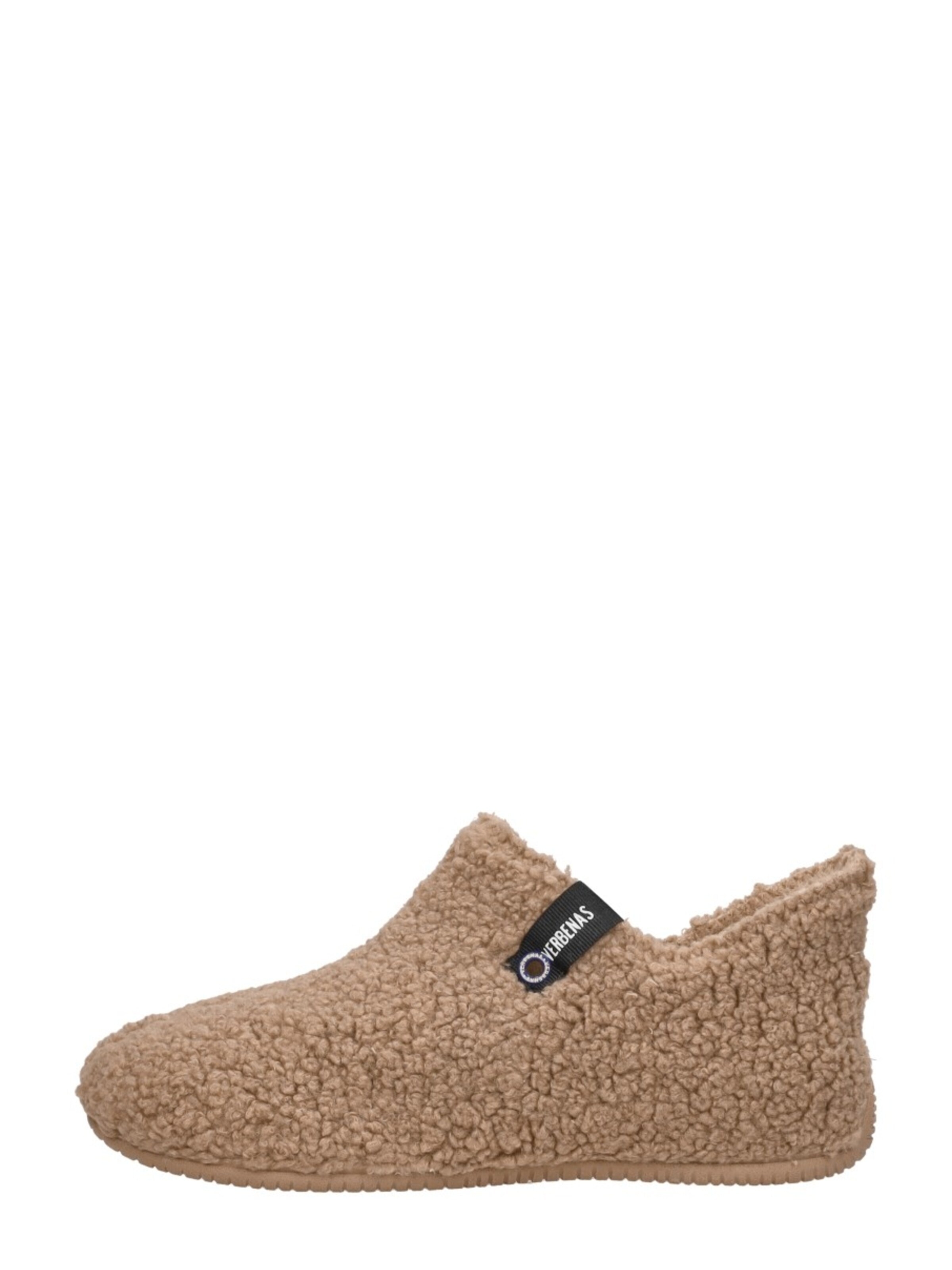 VERBENAS Huisschoenen 'Yoi' in Bruin