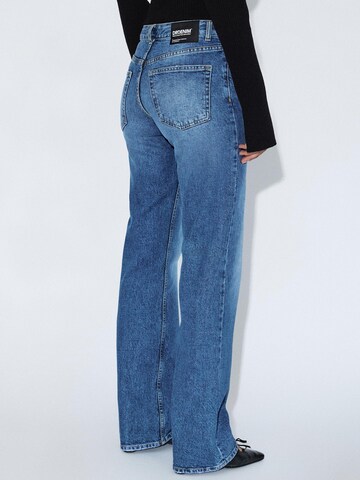 Dr. Denim Regular Jeans 'Addy Mid Straight'‌‌‌‌‌‌ in Blau