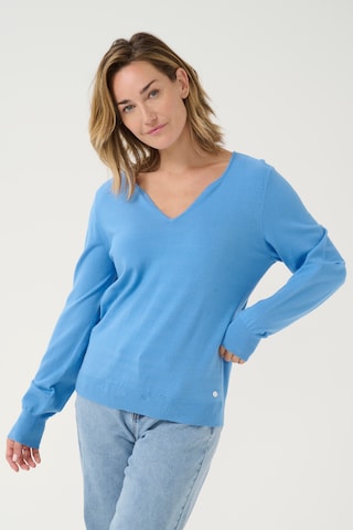 Cream - Pullover 'CR Dela' em azul: frente