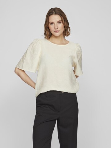 VILA Bluse in Beige: Vorderseite
