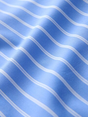 Next Regular Fit Set: Hemd und Krawatte in Blau