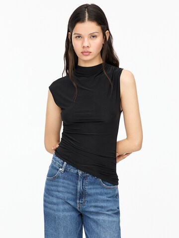 Pull&Bear Top in Black: front