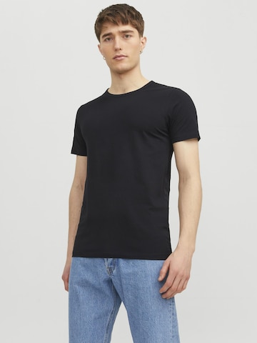 JACK & JONES Särk, värv must: eest vaates