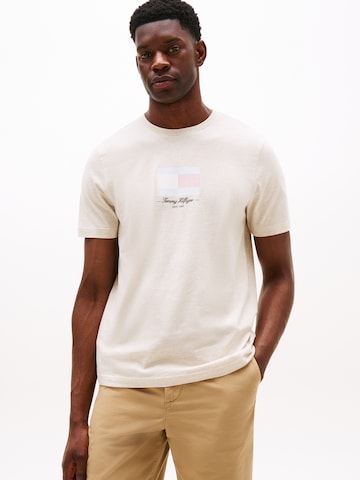 TOMMY HILFIGERMajica 'ITHACA' - bež boja: prednji dio