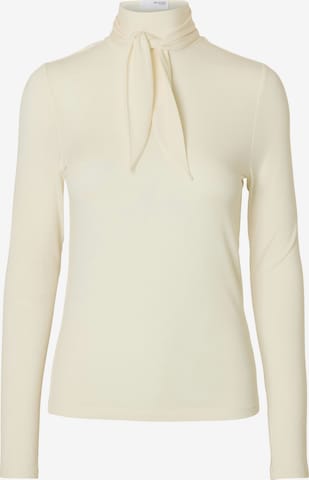 smėlio SELECTED Marškinėliai 'SLFLINA LANO': priekis