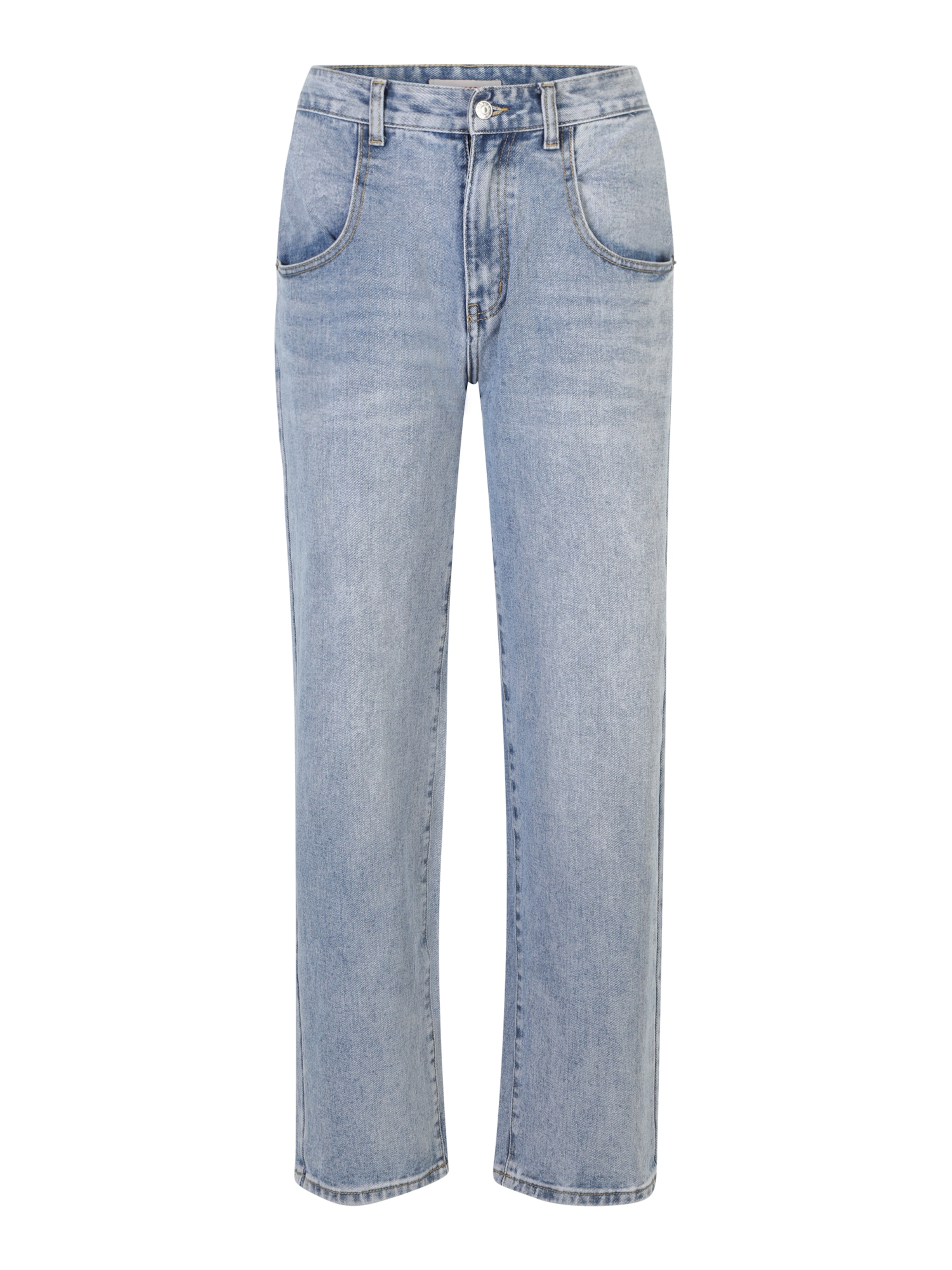 Misspap Широка кройка Дънки в синьо: отпред