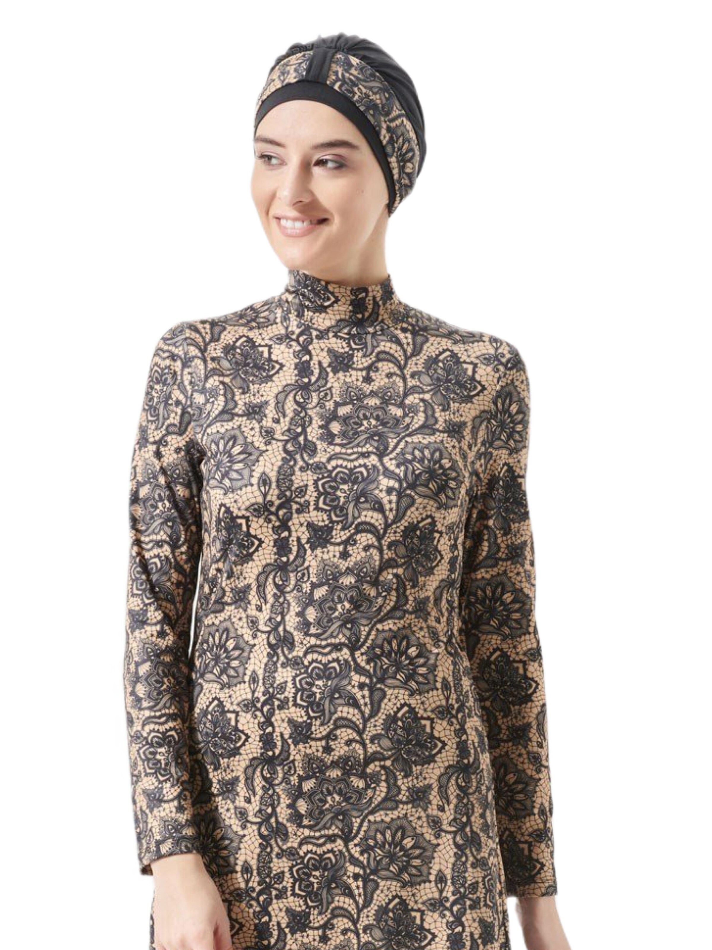 C&City Badeanzug in Braun