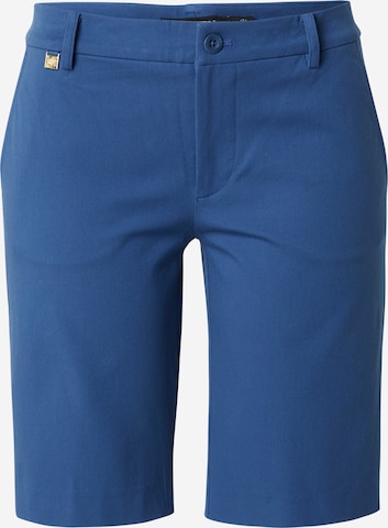 Lauren Ralph Lauren Regular Chino Pants 'REALEEN' in Blue: front