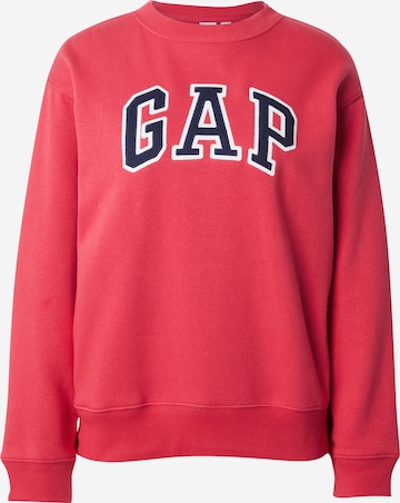 Sweat-shirt 'HERITAGE' GAP en rouge : devant