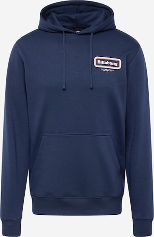 BILLABONG Sweatshirt 'FOUNDATION' in Blue: front