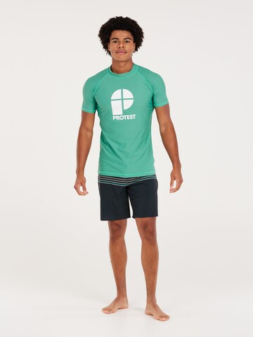 PROTEST Performance shirt 'PRTCATERS' in Green