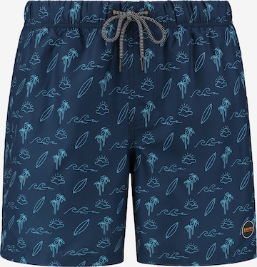 Pantaloncini da bagno 'SUMMER SURF' di Shiwi in blu: frontale