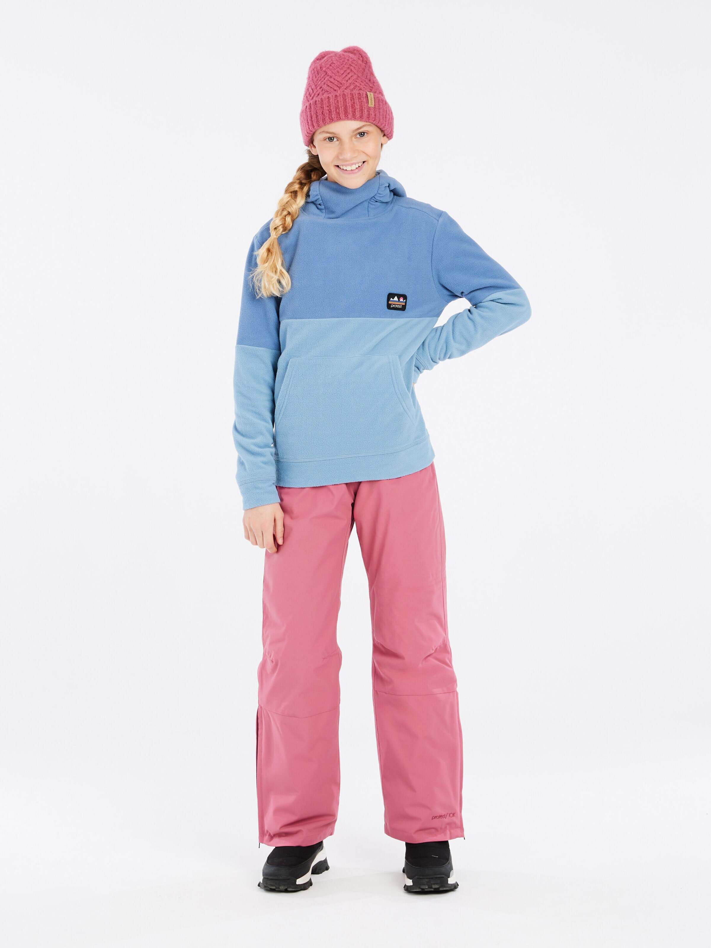 PROTEST Sporttruien 'PRTALEID JR' in Blauw