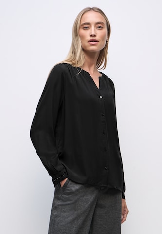 STREET ONE Bluse in Schwarz: Vorderseite