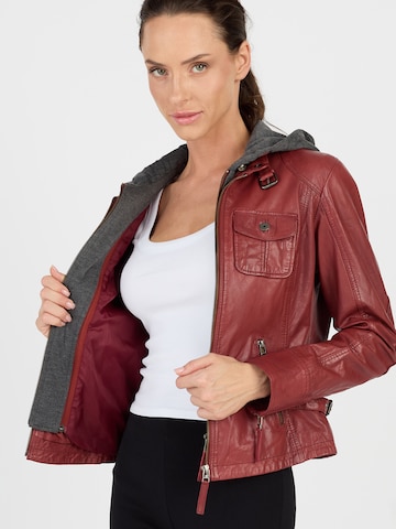 JCC Lederjacke in Rot