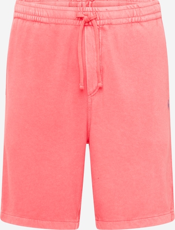 Polo Ralph Lauren Regular Trousers in Red: front