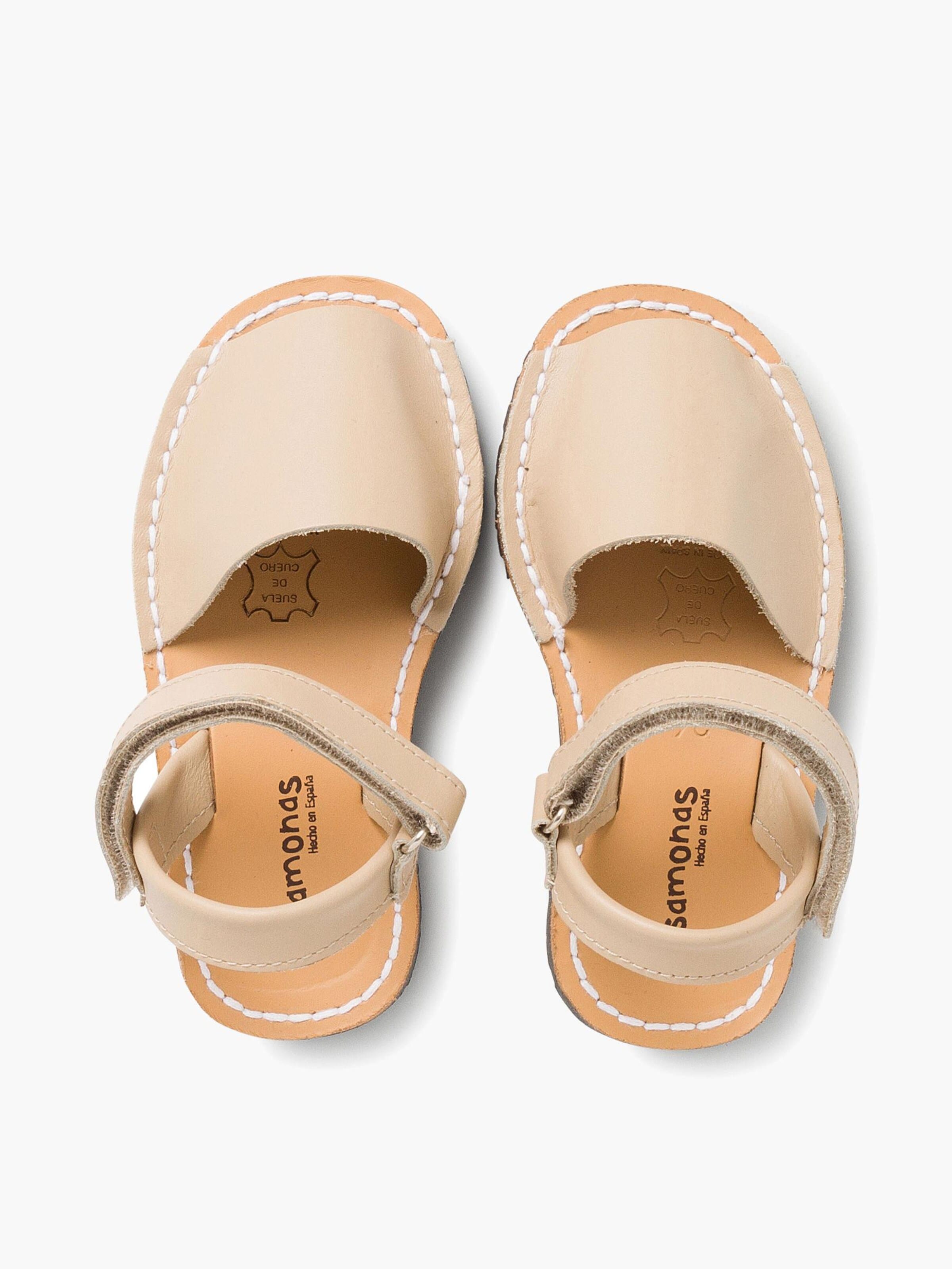 Pisamonas Sandalen in Beige