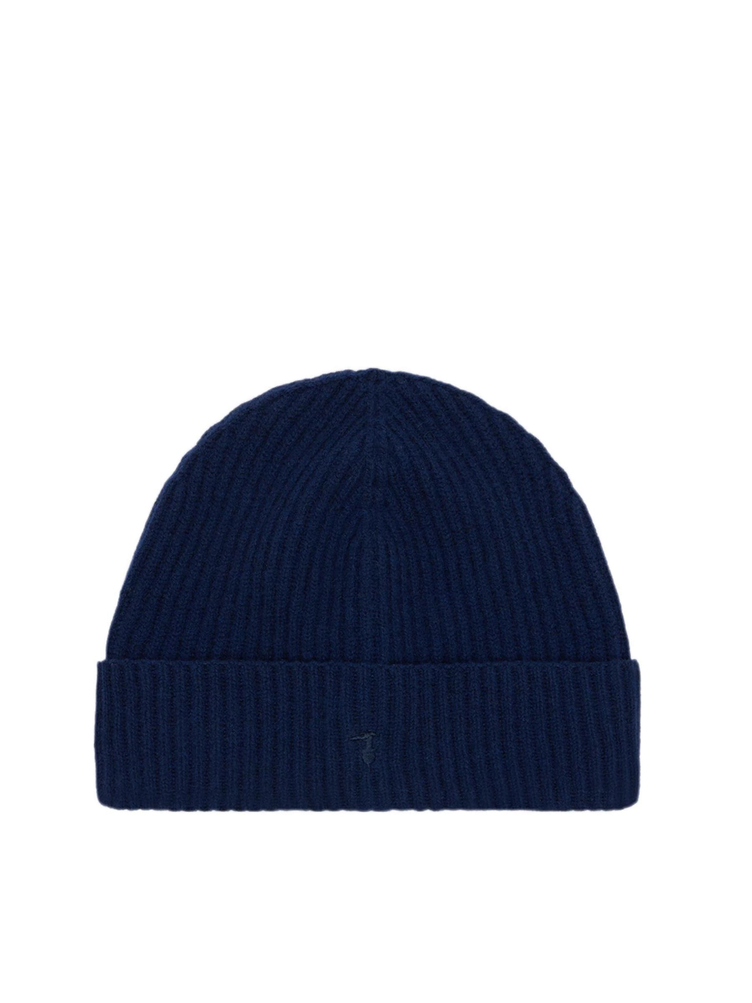 Bonnet Trussardi en bleu : devant