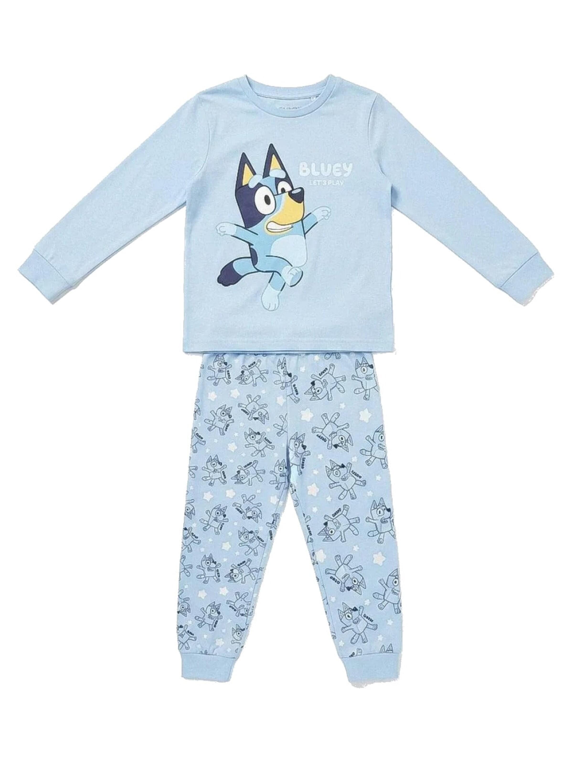 Bluey Nachtkledij in Blauw: voorkant