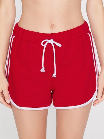 Tezenis Regular Pants in Red