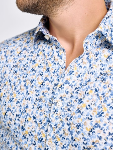 Coupe slim Chemise DESOTO en bleu