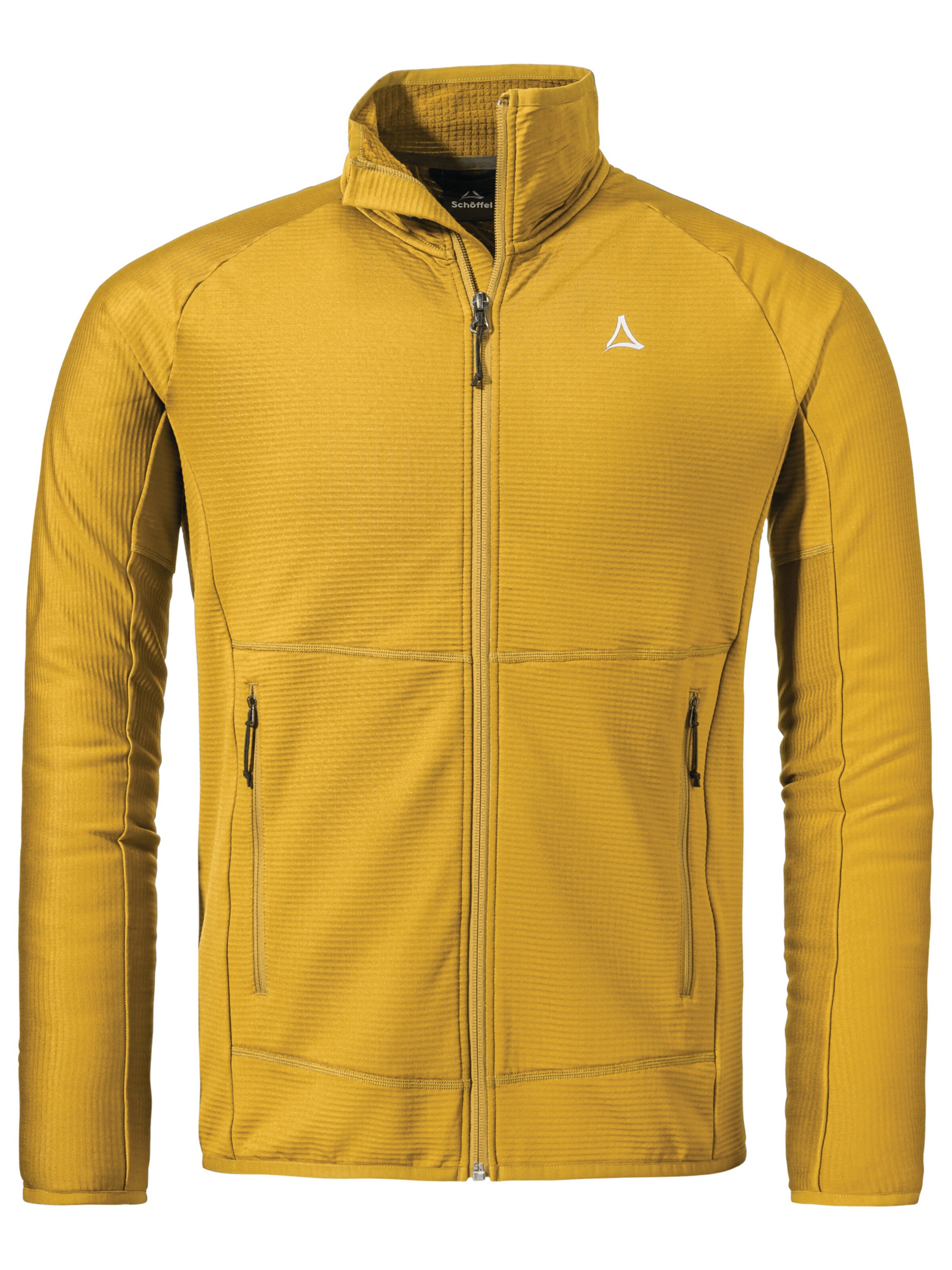 Veste en polaire fonctionnelle ' Hiking Fleece Jk Style Cascata MNS ' Schöffel en jaune : devant