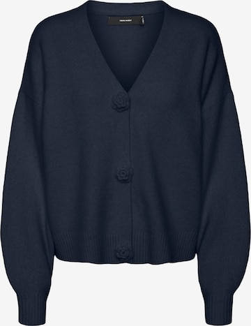 VERO MODA Strickjacke 'VMCecily' in Blau: Vorderseite