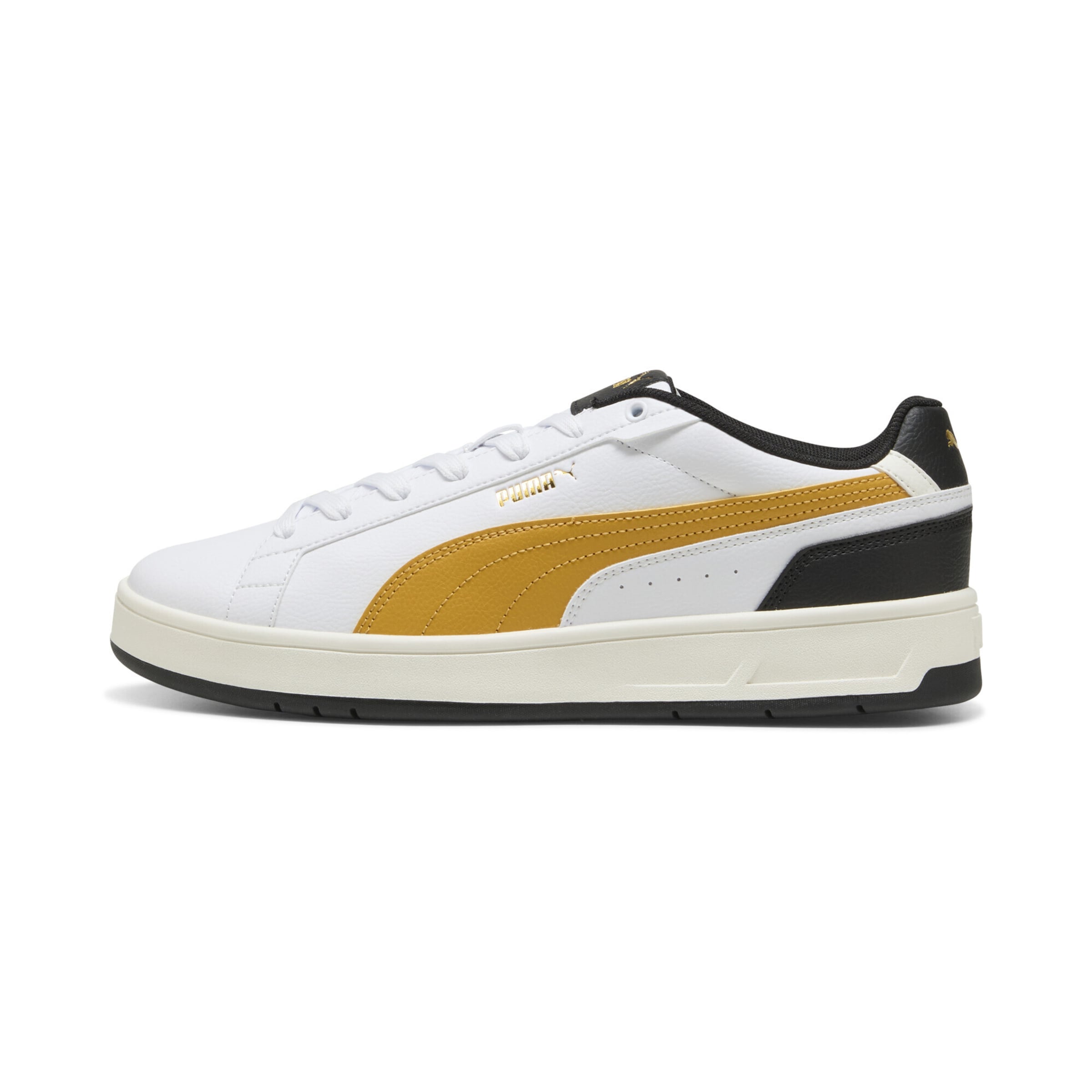 PUMA Sneakers laag in de kleur Donkergeel / Zwart / Wit, Productweergave