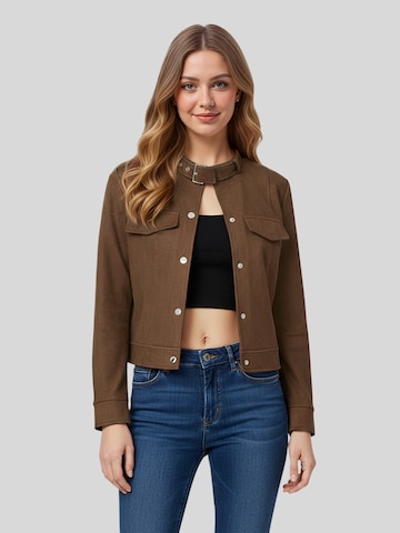 LapaPlus Übergangsmantel in Braun: Vorderseite