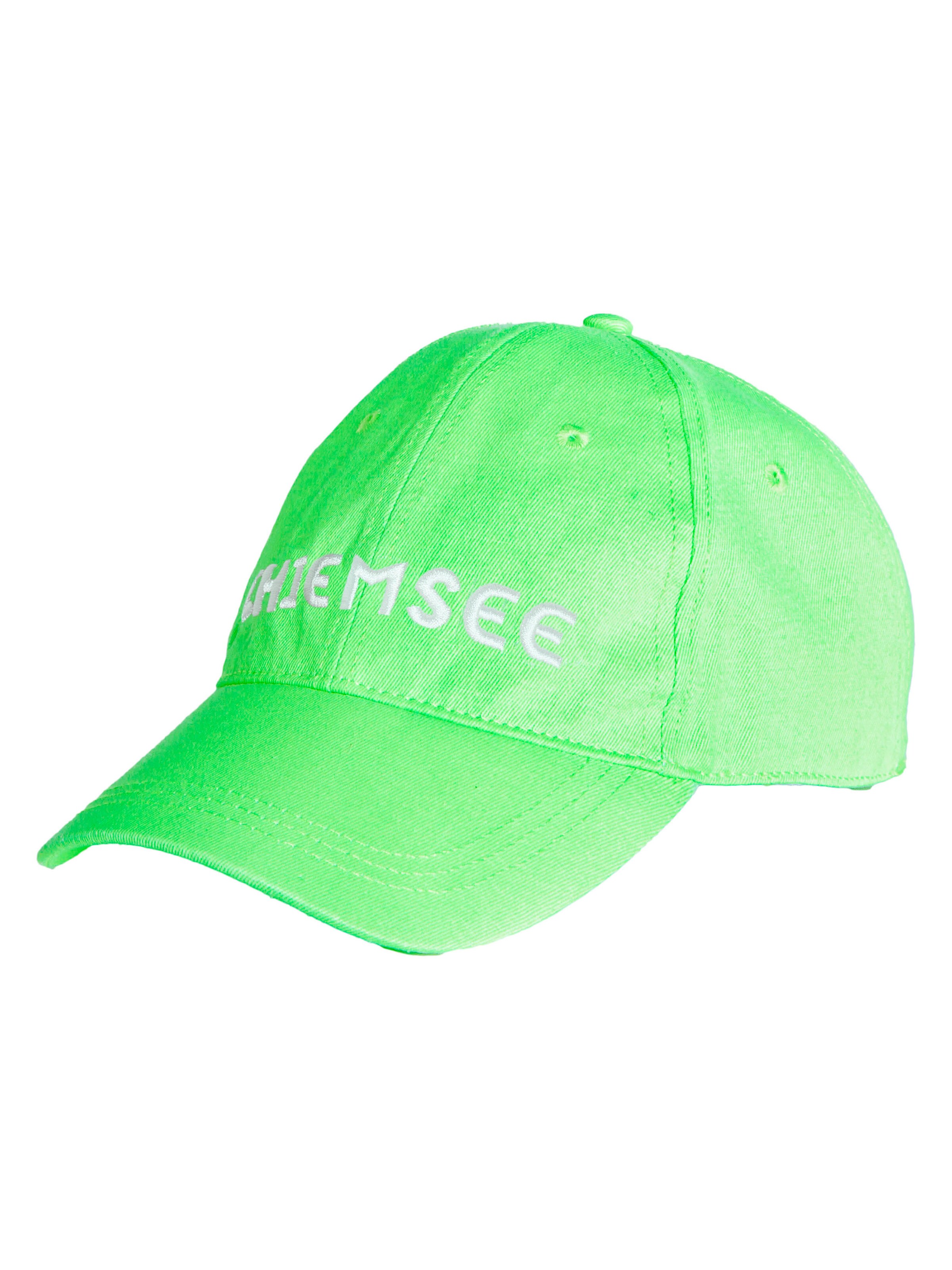 CHIEMSEE Sportcap in neongrün / weiß, Produktansicht