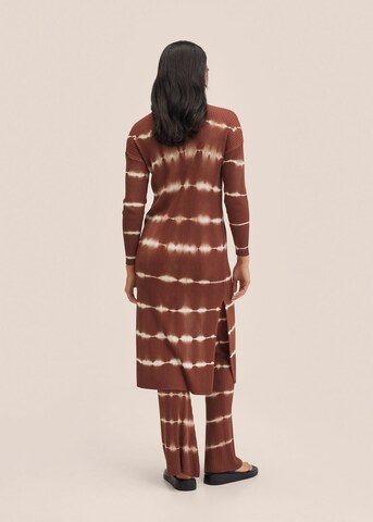MANGO Knit cardigan 'Janice' in Brown