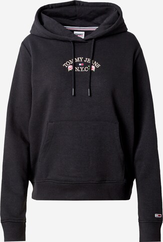 Tommy Jeans - Sweatshirt em preto: frente