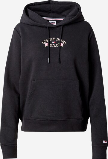 Tommy Jeans Sweatshirt in kitt / navy / rot / schwarz, Produktansicht