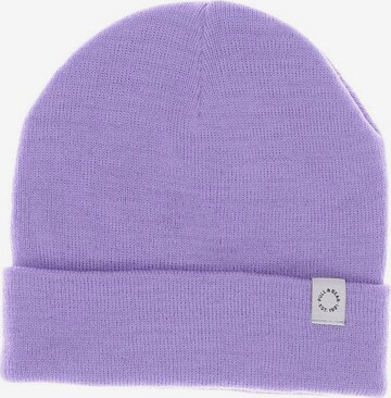 Pull&Bear Hat & Cap in M in Purple: front