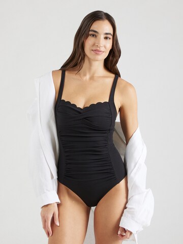 Costume intero 'Ocean' di Hunkemöller in nero: frontale