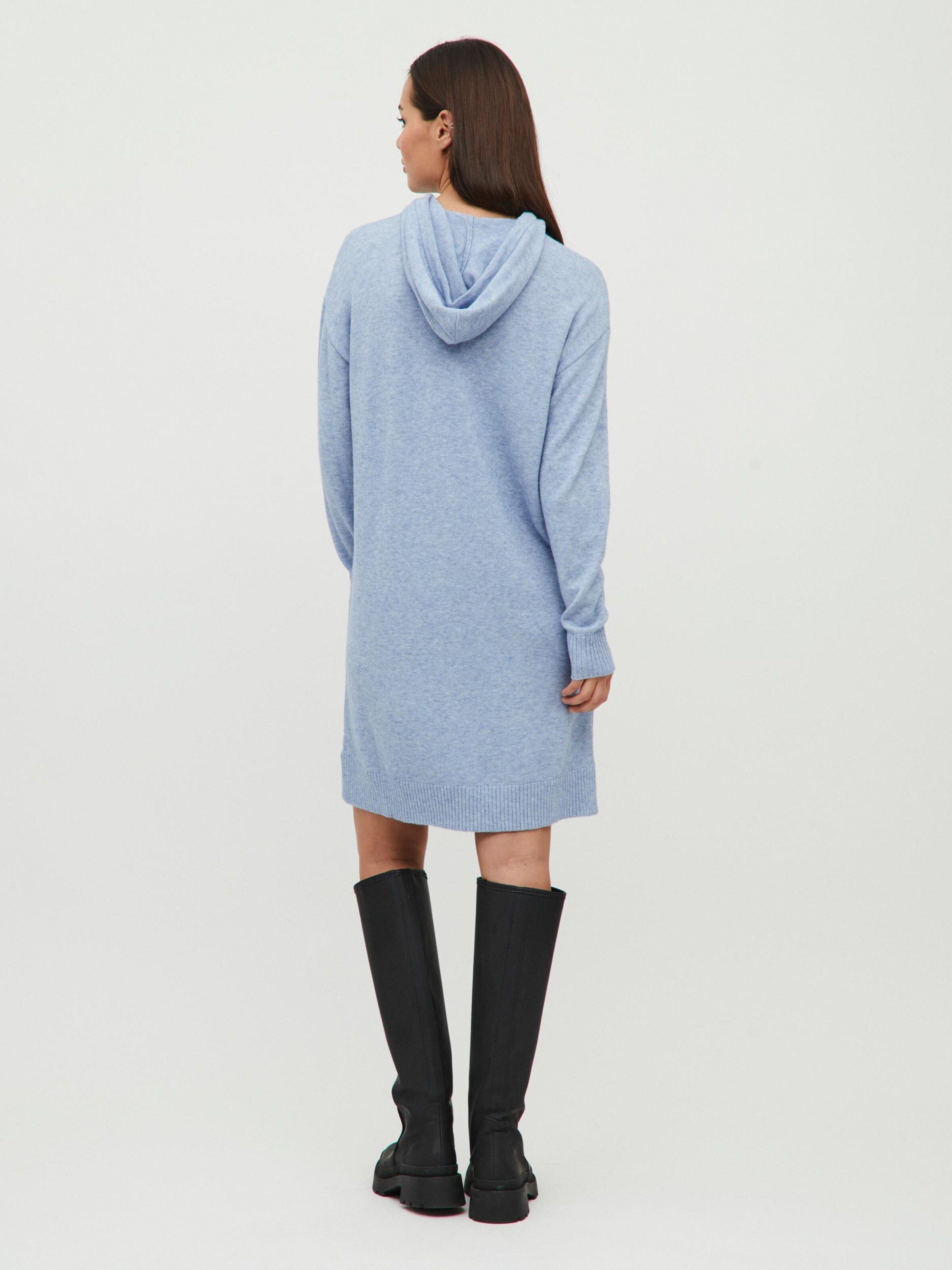Frauen Kleider VILA Kleid 'Ril' in Blaumeliert - FX57443